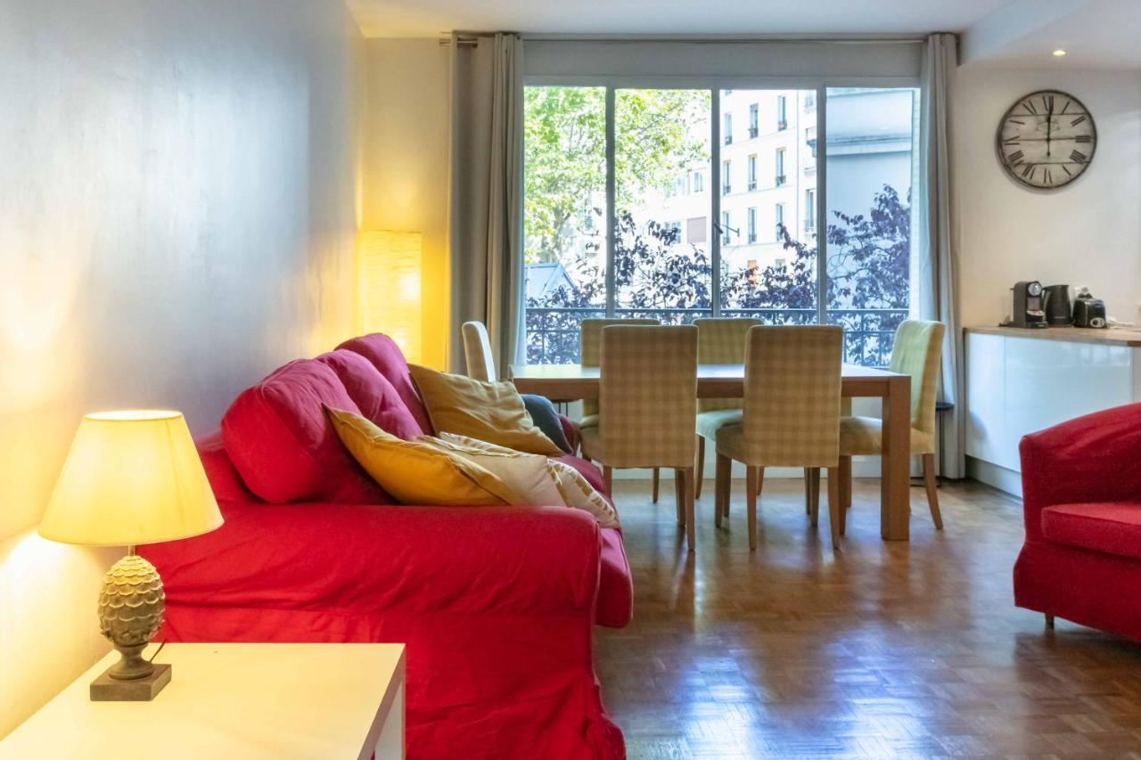 Paris City - Spacious 3 Rooms Flat For Families - 3 Minutes From Metro Station Екстериор снимка